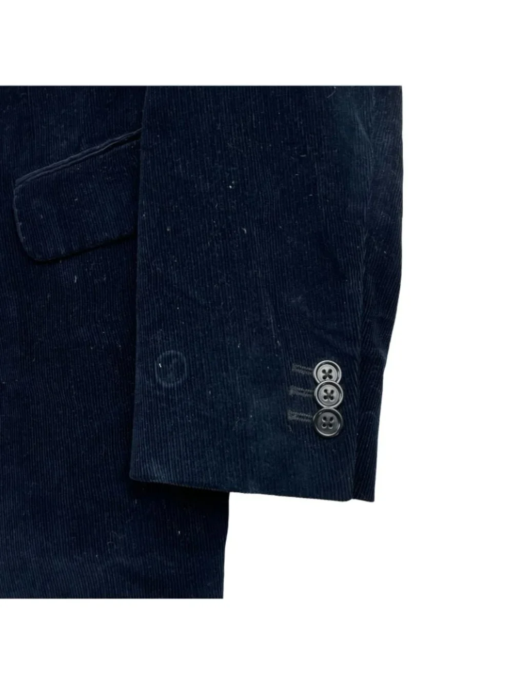 Banana Republic Men’s 100% Cotton Corduroy 2-Button Blazer Navy Blue • 42R